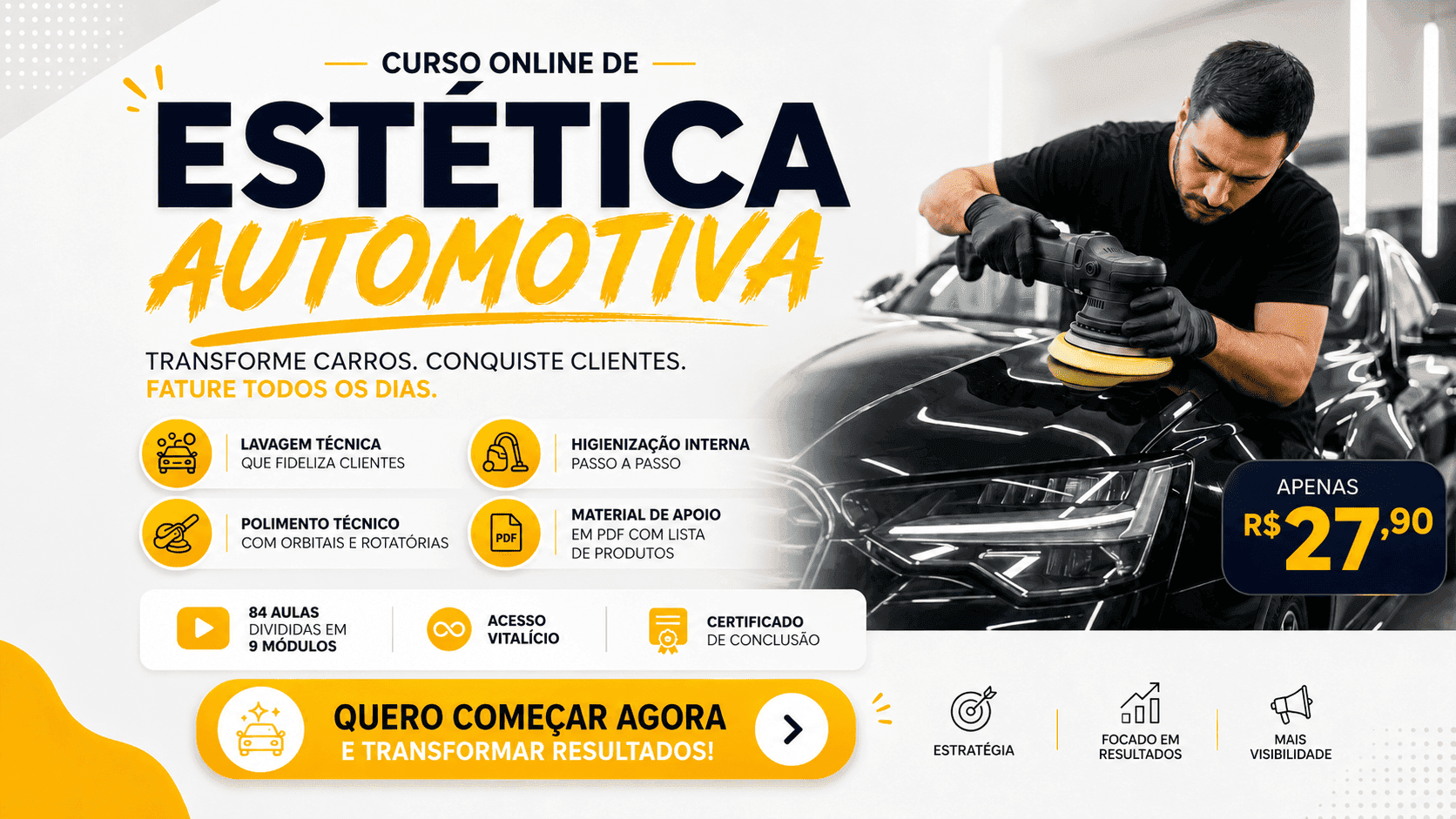 Curso de Estética Automotiva